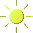 zonnig