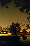 3-min exposure of nightsky at 11PM.