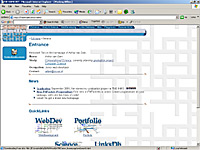 Screenshot of EYE-HOME.NET-website