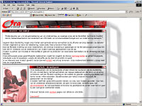 Screenshot of OraTech-website