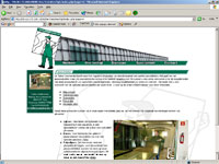 Screenshot of De Tielse Glashandel-website